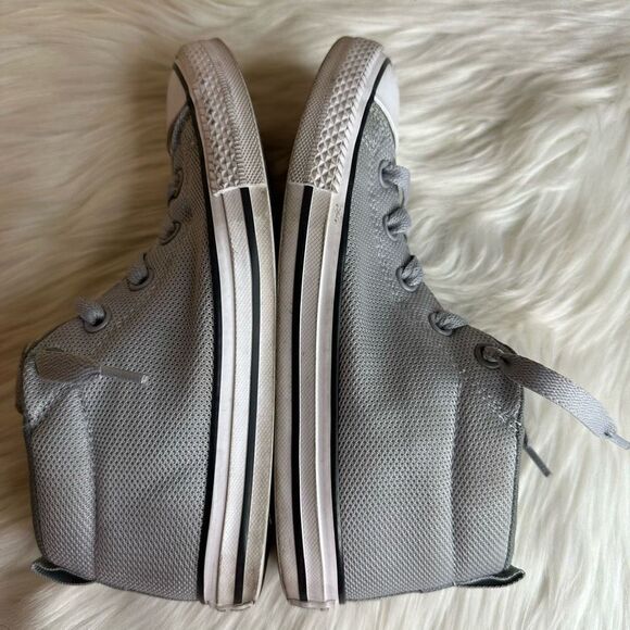 Converse Chuck Taylor All Stars Mid Tops Gray Size 3 - Picture 9 of 12